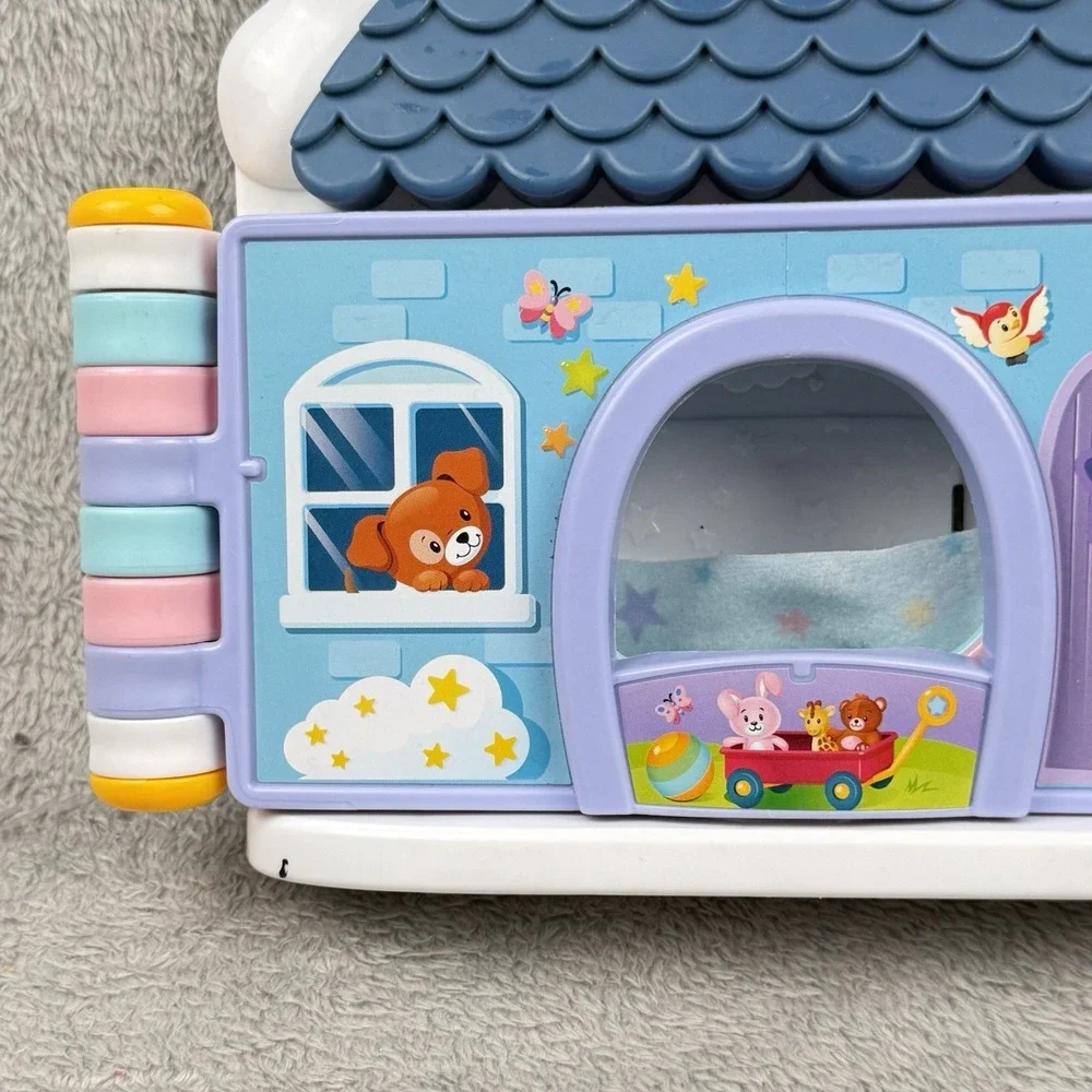 Fisher Price Little People Baby's Day Storybook Playset Book Only No Figure 2019